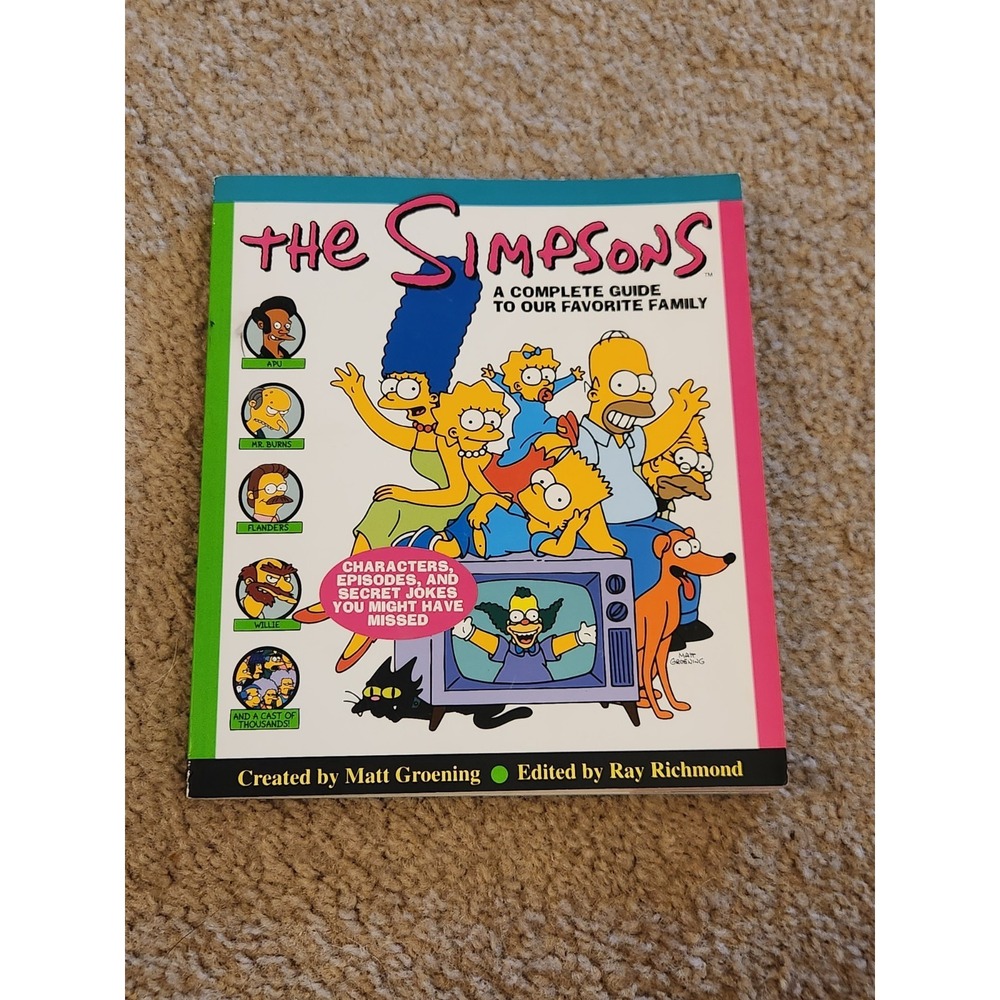Matt Groening - The Simpsons. A Complete Guide - 1996 - softcover